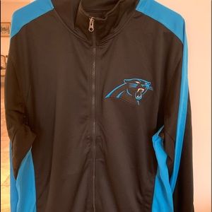 Carolina Panthers Large NFL track jacket NWT